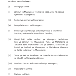 MPANGILIO WA KATIBA YA JAMHURI YA MUUNGANO WA TANZANIA